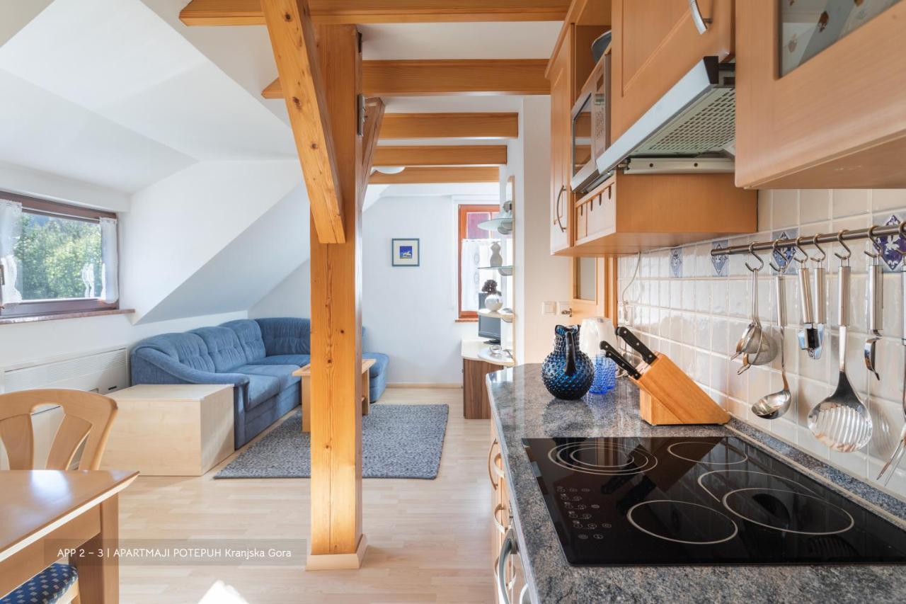 Apartmaji Potepuh Kranjska Gora Eksteriør bilde
