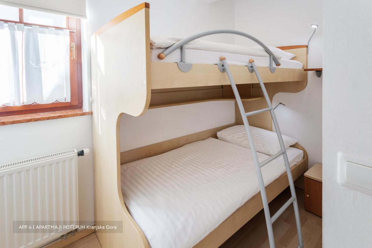 Apartmaji Potepuh Kranjska Gora Eksteriør bilde