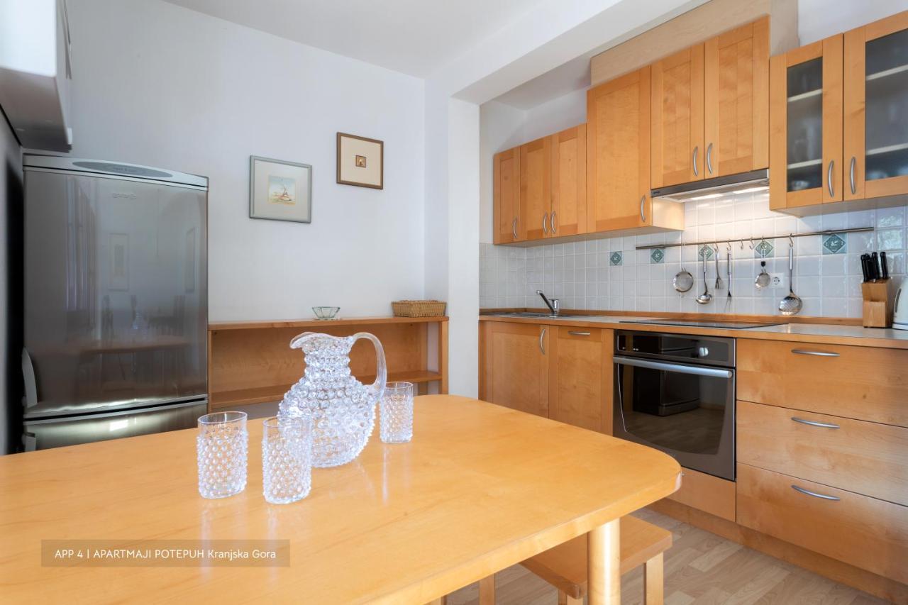 Apartmaji Potepuh Kranjska Gora Eksteriør bilde